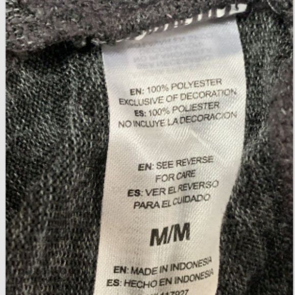 Penn Womens Sweatshirt Gray Activewear hooded pockets 1/4 zip Size Meduim - Picture 3 of 4